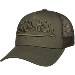 Czapka Trucker Originals by Von Dutch, oliwkowy, One Size