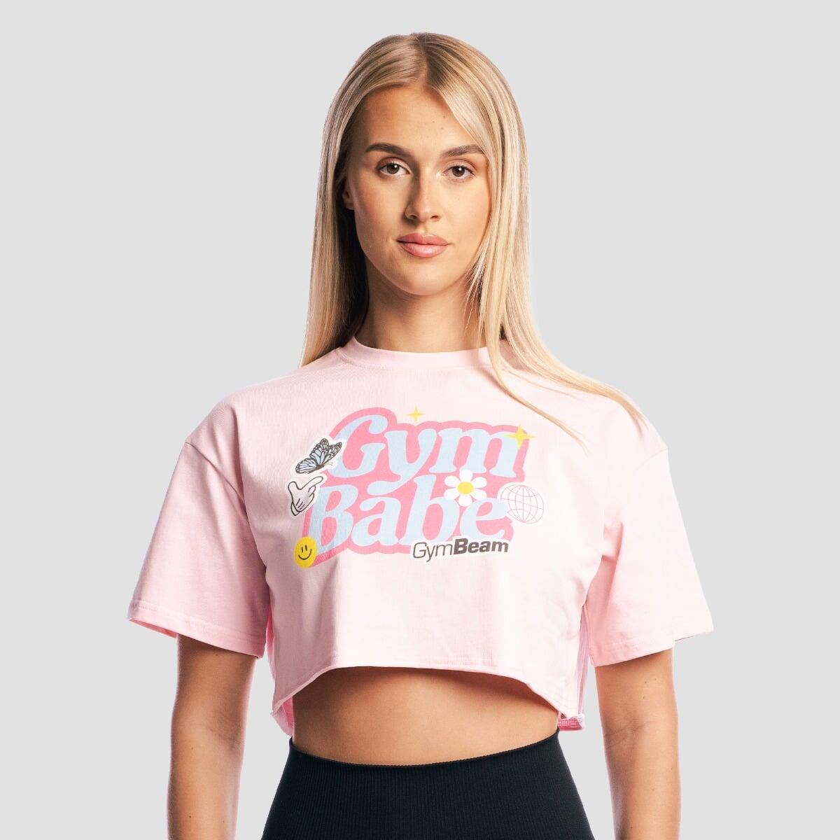Koszulka damska fitness cropped GymBabe