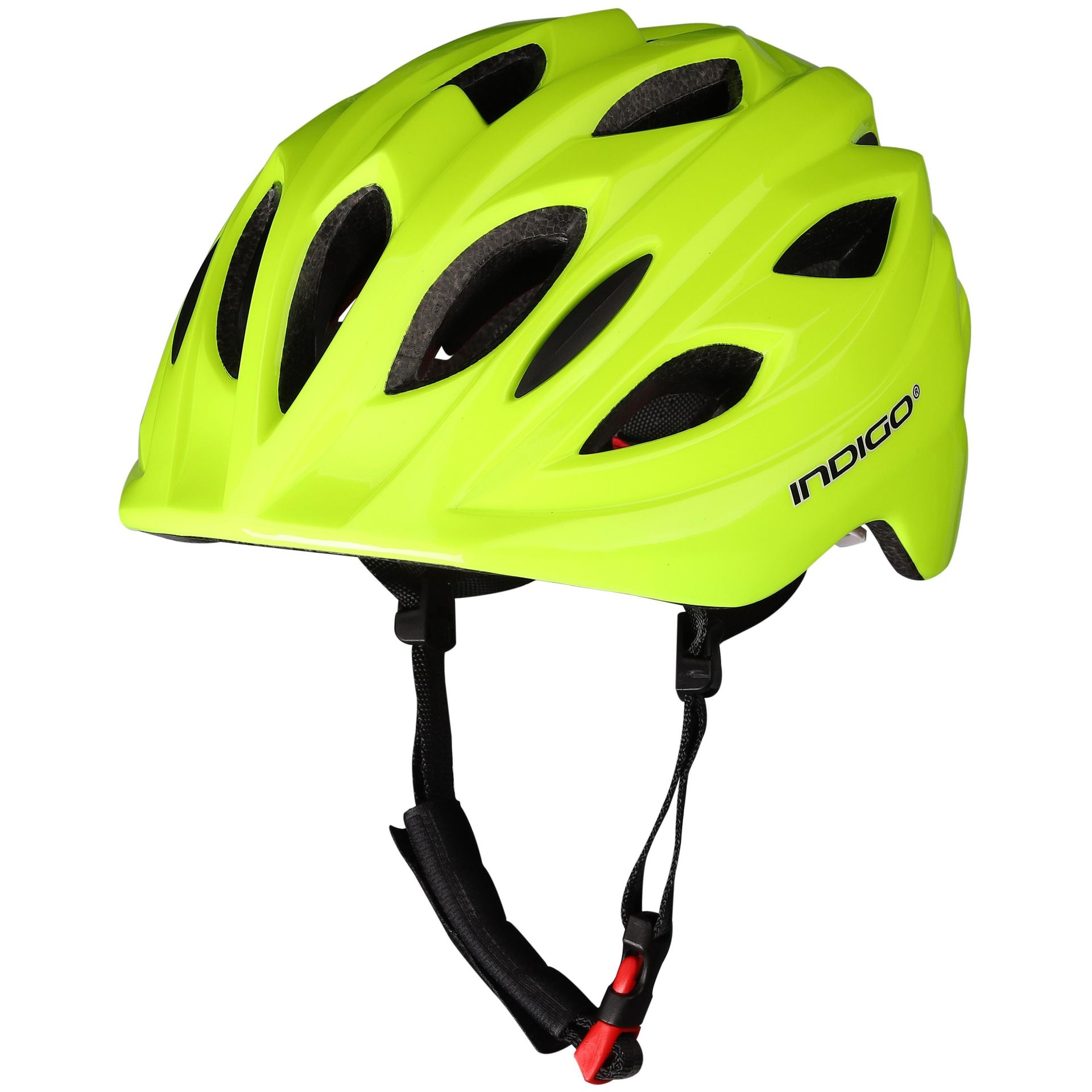 Kask rowerowy dziecięcy wentylowany INDIGO 51-55 cm