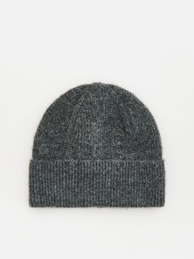 Reserved - Czapka beanie - ciemnoszary