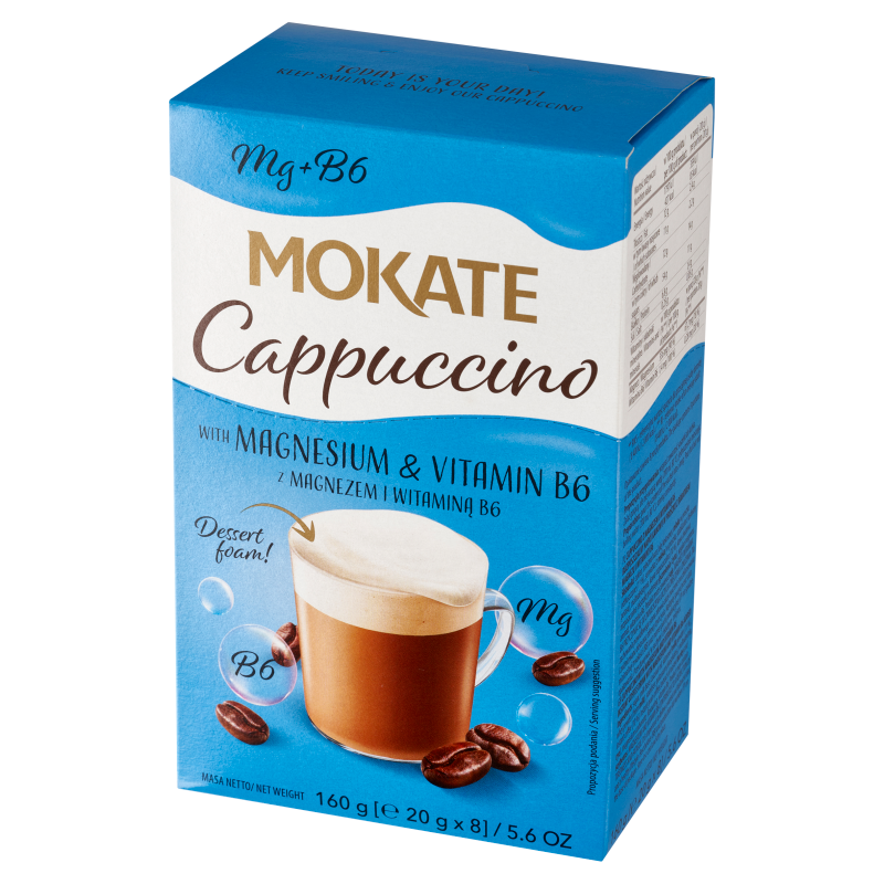 Mokate Kawa Cappucino z magnezem 20g * 8 szt SMOC.4140