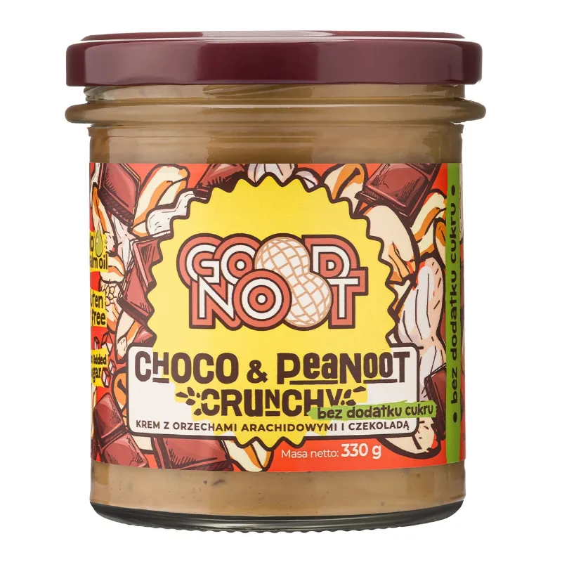 CHOCO & PEANOOT CRUNCHY bez dodatku cukru