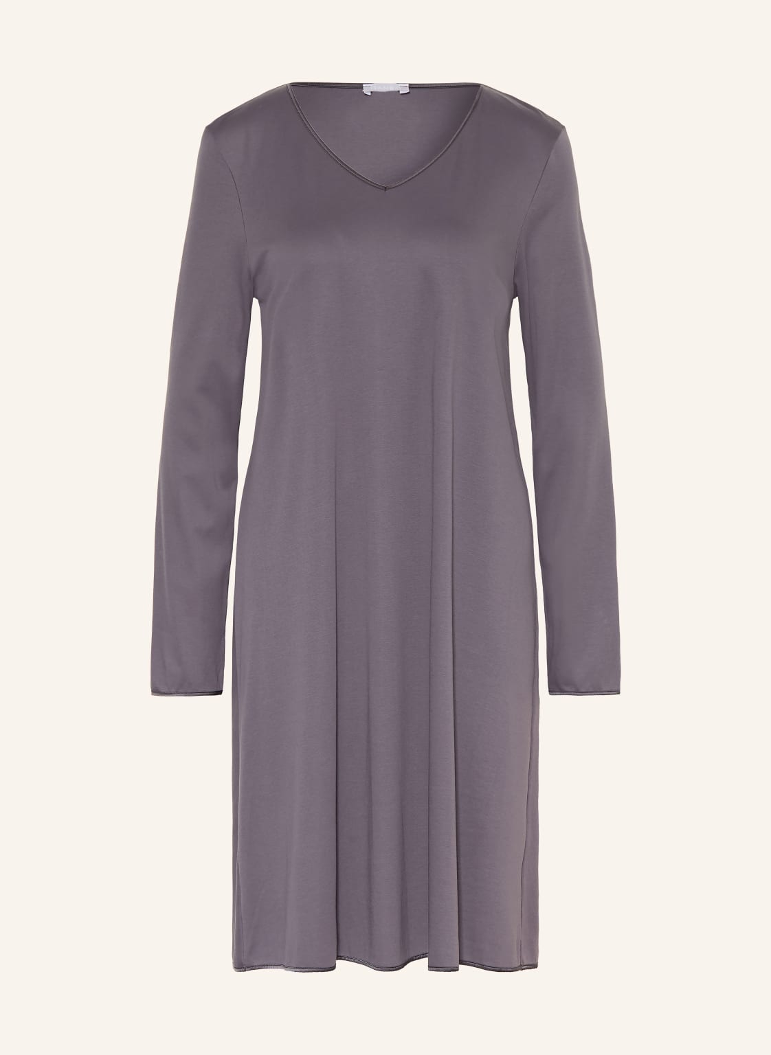 Hanro Koszula Nocna Cotton Silk grau