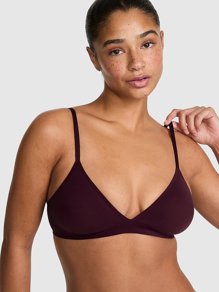 Miękki biustonosz bralette bez fiszbin i bez wypełnienia Marshmallow