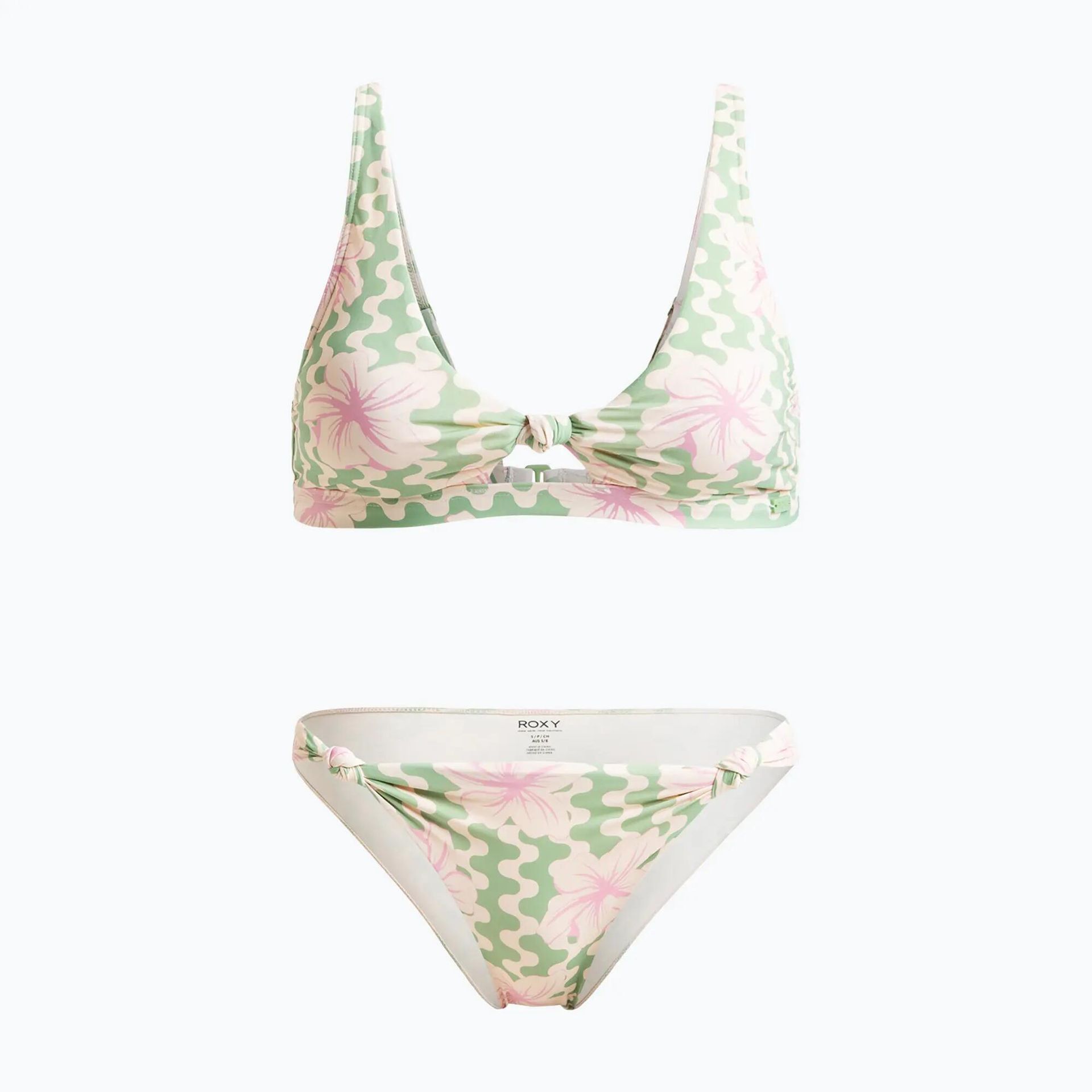 Strój kąpielowy dwuczęściowy damski ROXY Hibiscus Daze Elongated Tri