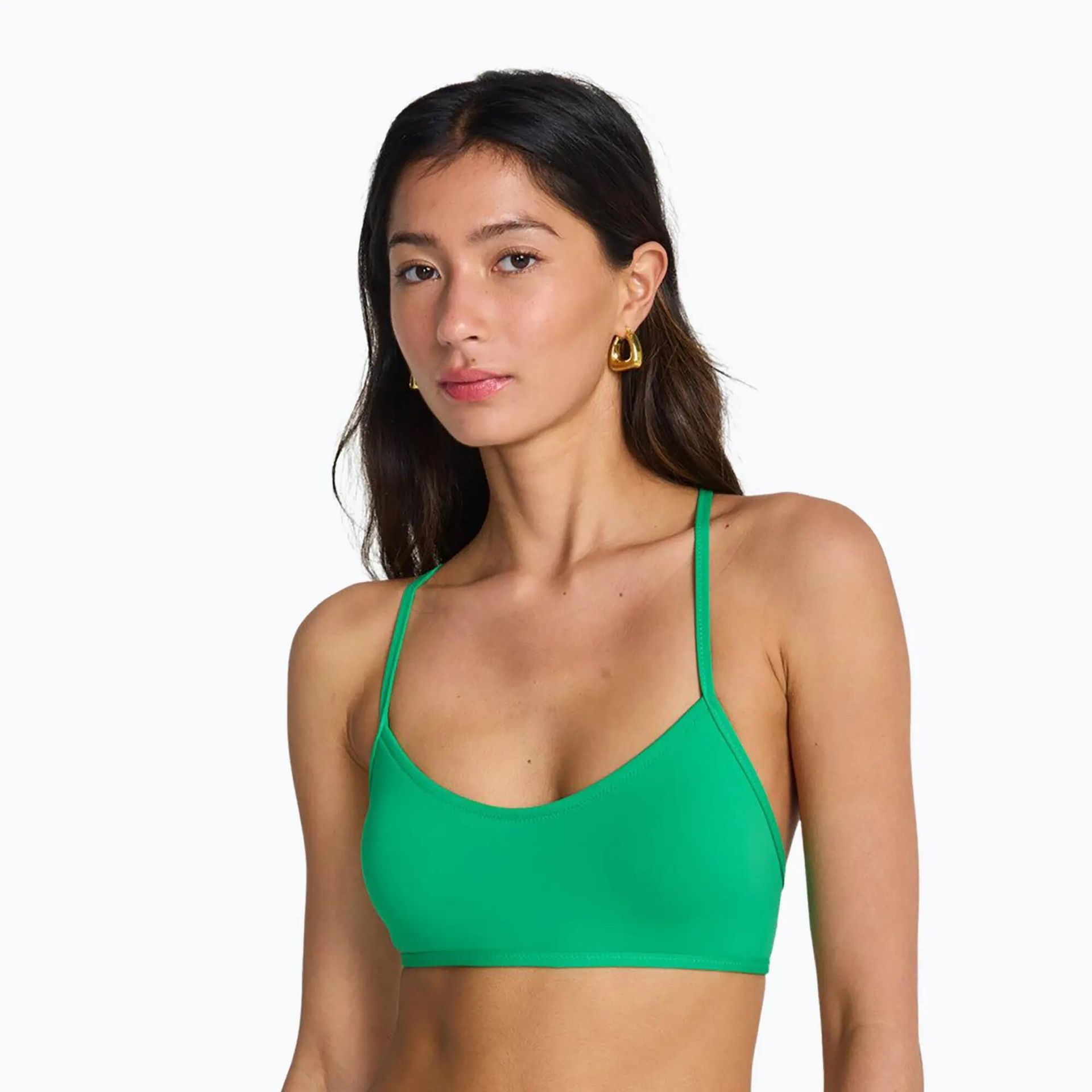 Góra od stroju kąpielowego Billabong Sol Searcher Lace Up Trilet