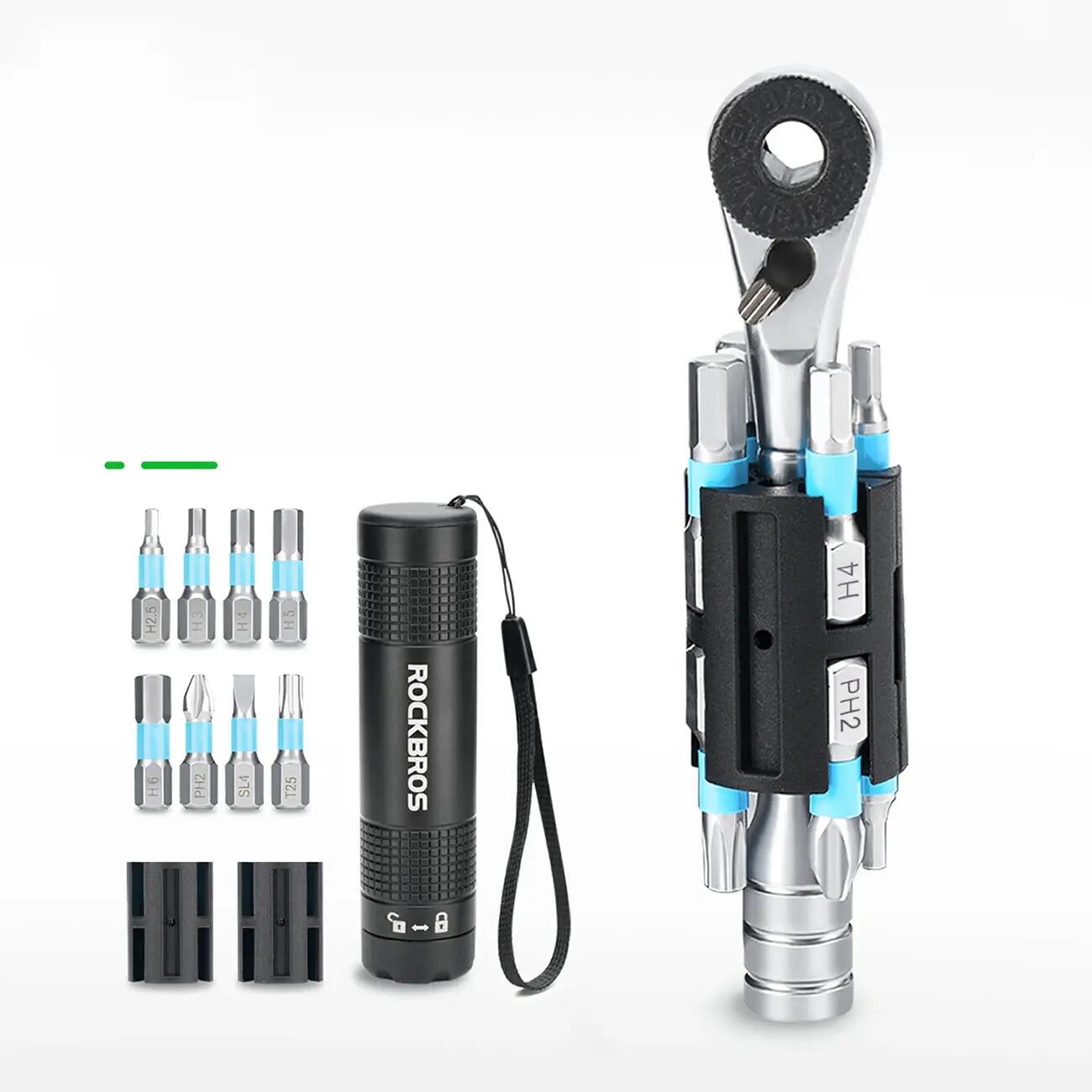Multitool rowerowy grzechotka S2 cylindryczna obudowa