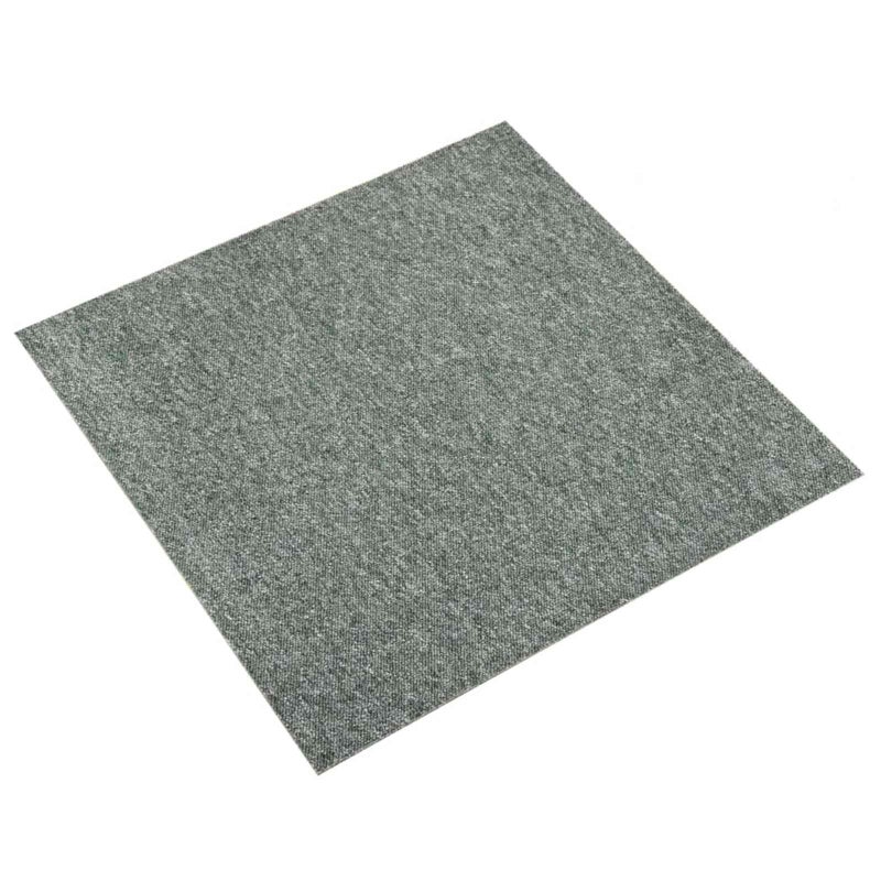 Dywan 20 pcs Zielony 50 x 50 cm 100% polipropylen vidaXL
