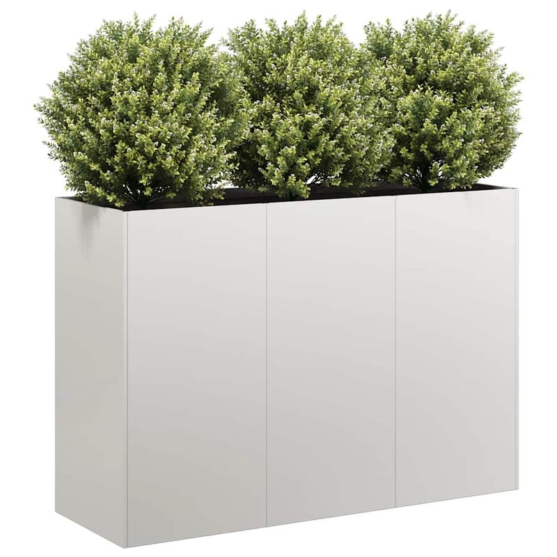 Doniczka 120x40x80 cm Stal nierdzewna vidaXL