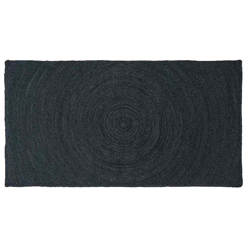 Dywany pokojowe ciemnoszary 100 x 200 cm Juta vidaXL