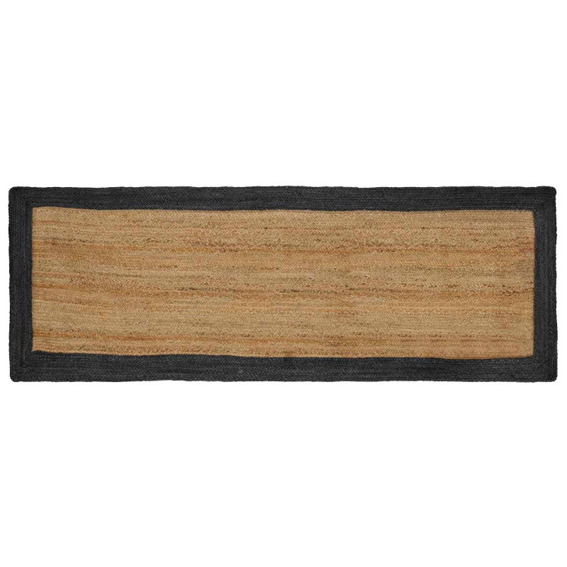 Dywany pokojowe ciemnoszary 80 x 300 cm Juta vidaXL