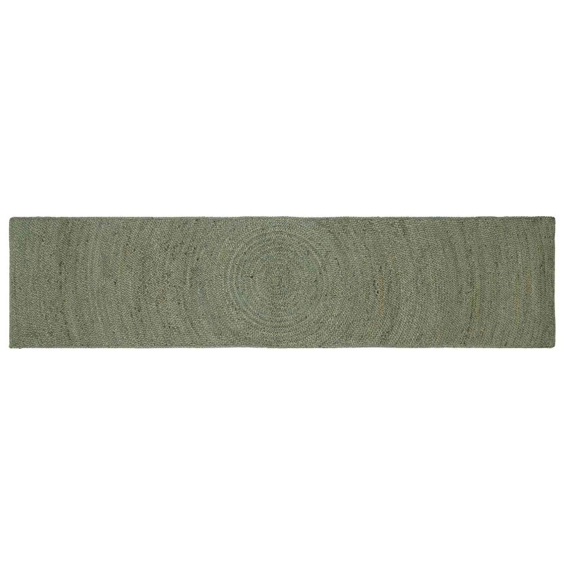 Dywany pokojowe Oliwkowy zielony 60 x 300 cm Juta vidaXL