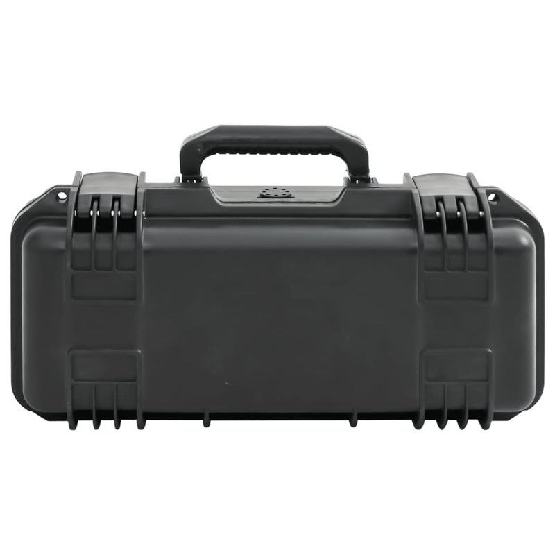 Flightcase Portable VidaXL 46,5 x 21,5 x 17,5 cm z polipropylenu czarny