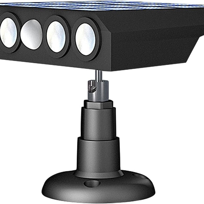 Lampa solarna zewnętrzna z czujnikiem ruchu - Wodoodporna - Z kamerą symulacyjną - Lampy ogrodowe - 13 x 12 cm - Do drzwi wejściowych itp.