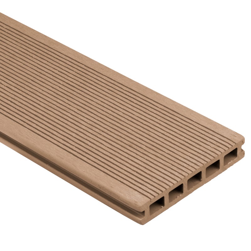 Deska tarasowa kompozytowa Modern 14.6x400x2.3 cm teak DLH