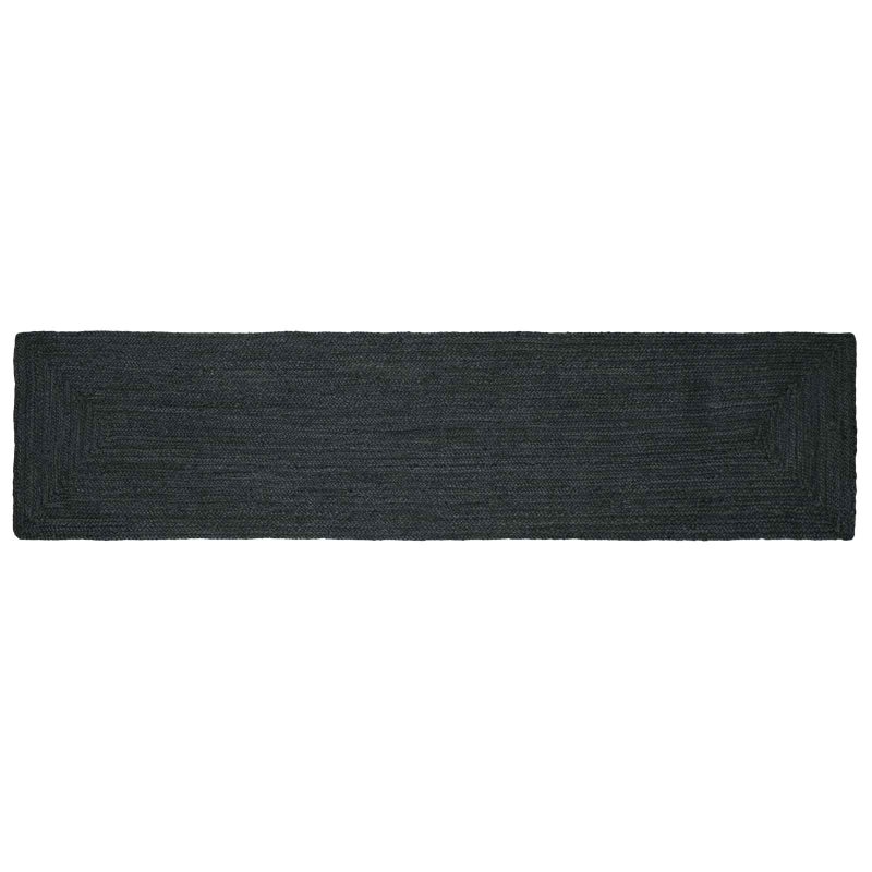 Dywany pokojowe Prostokątny ciemnoszary 60 x 250 cm Juta vidaXL