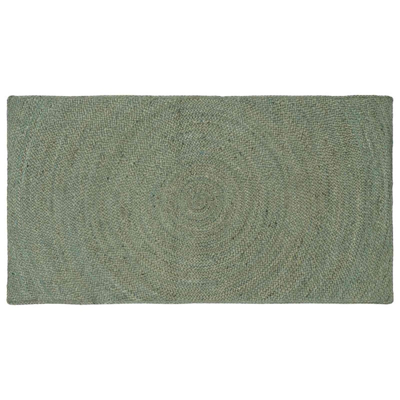 Dywany pokojowe Oliwkowy zielony 100 x 200 cm Juta vidaXL