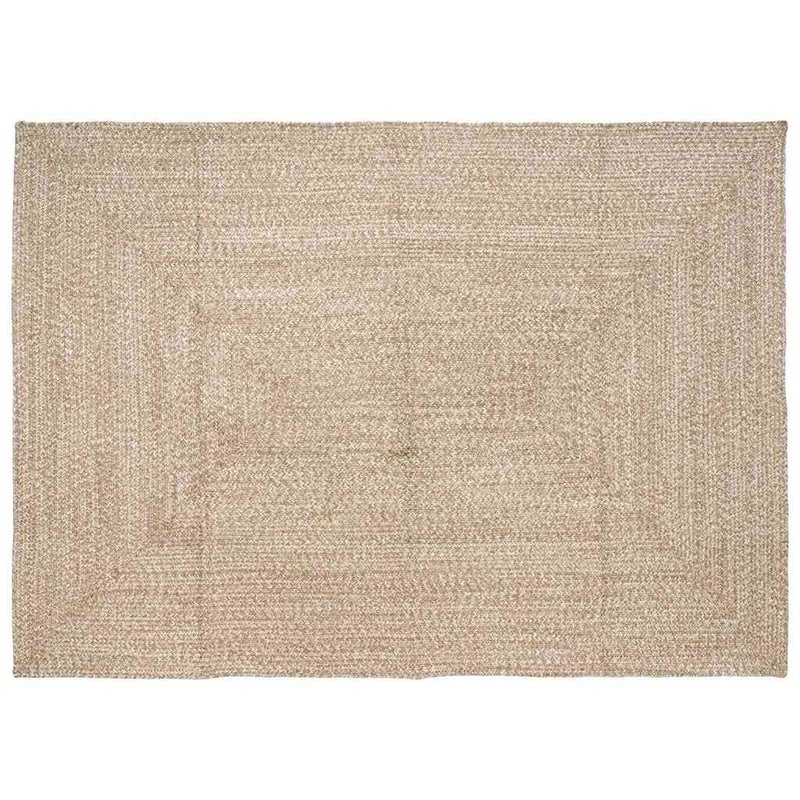 Dywany pokojowe Naturalne i białe 200 x 290 cm Juta vidaXL
