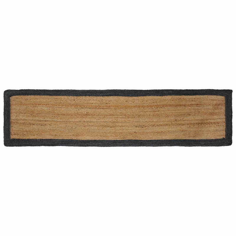 Dywany pokojowe ciemnoszary 60 x 250 cm Juta vidaXL