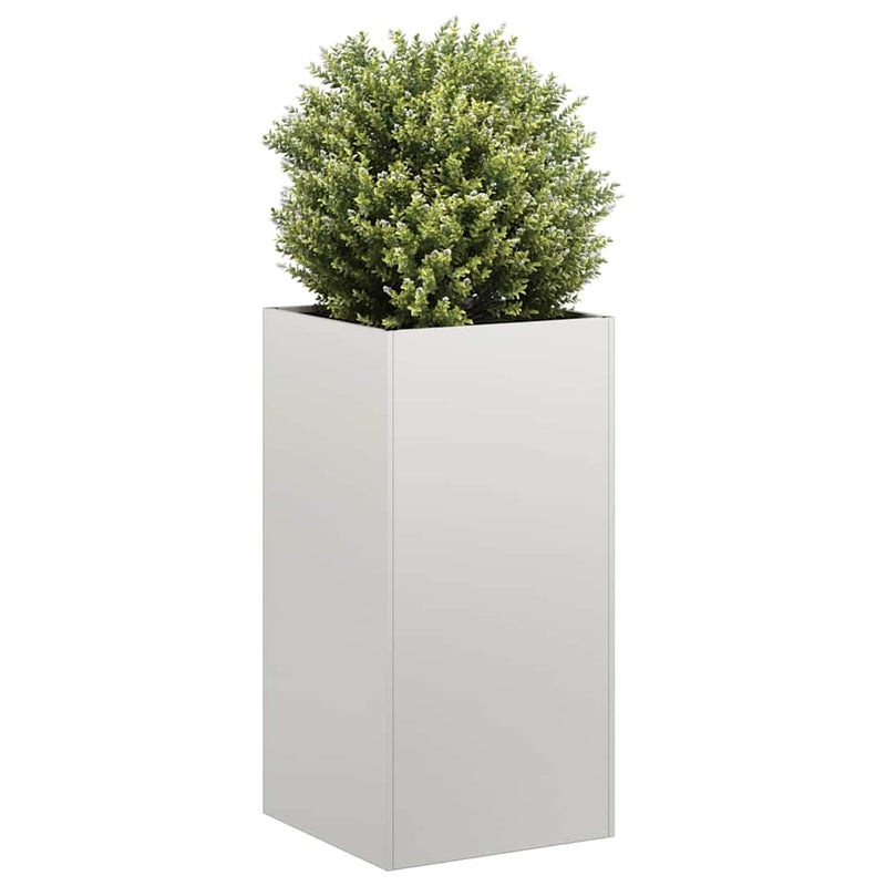 Doniczka 40x40x80 cm Stal nierdzewna vidaXL