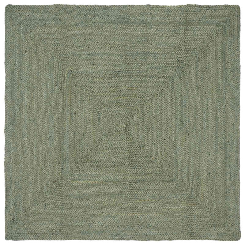 Dywany pokojowe Prostokątny Oliwkowy zielony 120 x 120 cm Juta vidaXL