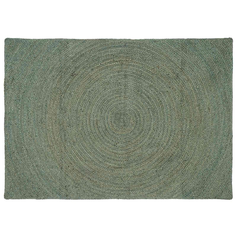 Dywany pokojowe Oliwkowy zielony 120 x 170 cm Juta vidaXL
