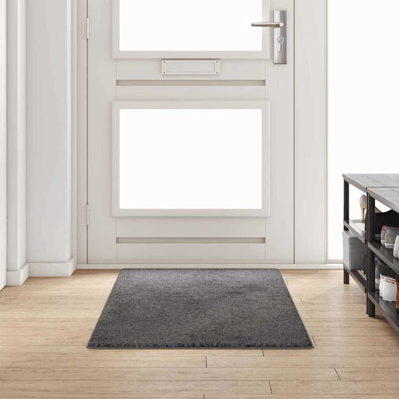 Chodnik dywanowy Szary 80 x 200 cm 100% Poliester Tuft vidaXL