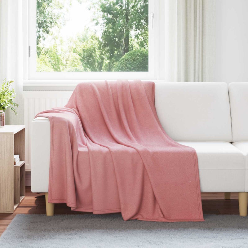 Koce narzutowe 24 pcs Różowy 200 x 150 cm Polar vidaXL
