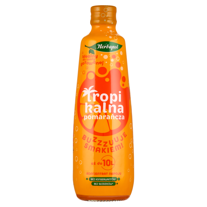 Herbapol Koncentrat napoju tropikalna pomarańcza 405 ml