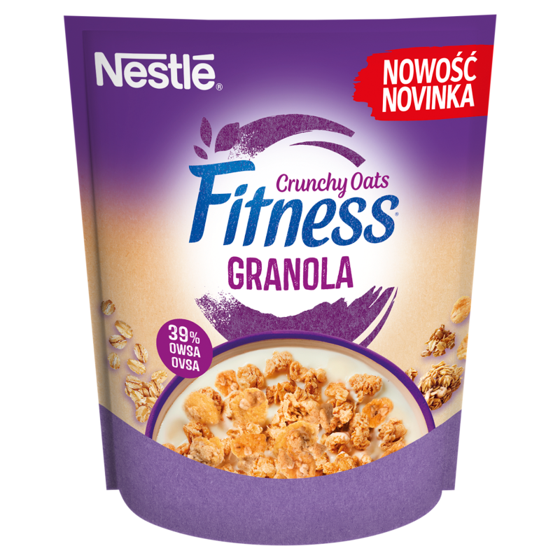 NESTLÉ FITNESS Granola z płatkami owsianymi