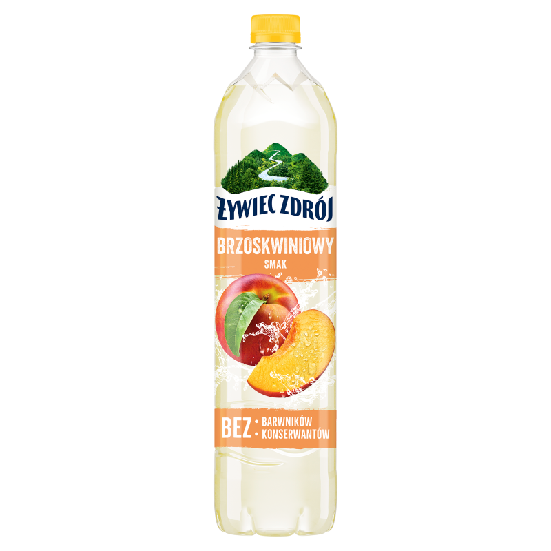Żywiec Zdrój Napój niegazowany brzoskwiniowy smak 1,2 l