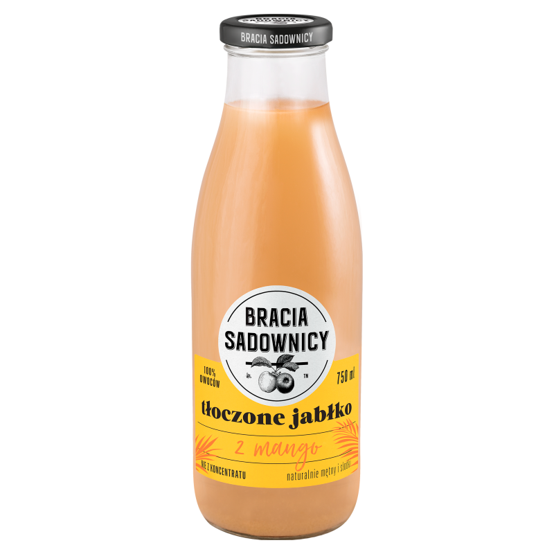 Bracia Sadownicy Sok Tłoczony 750 Ml Jabłko Z Mango