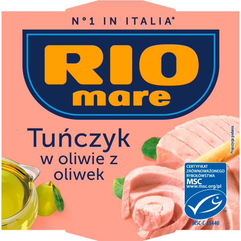 Rio Mare Bolton Tuńczyk w oliwie z oliwek 160 g