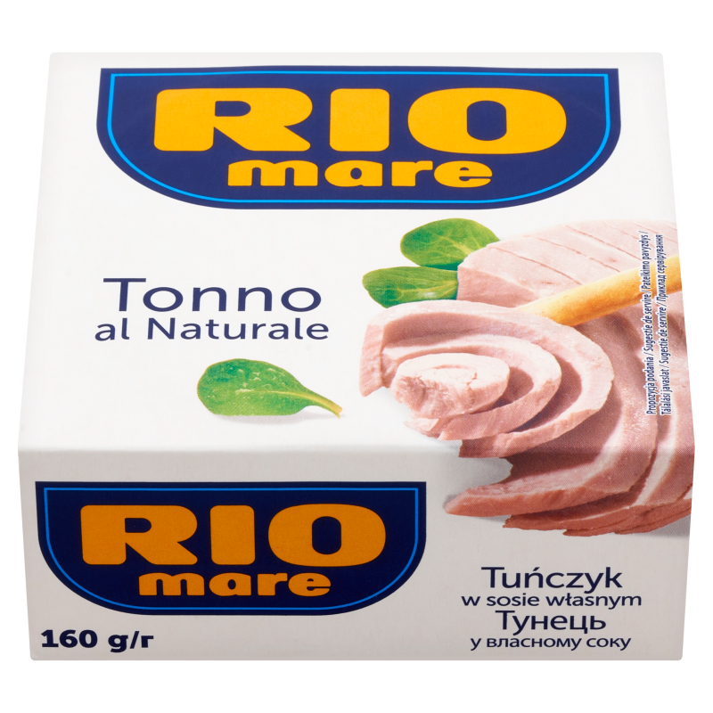 Rio Mare, Tuńczyk w sosie własnym w kawałkach, 160 g