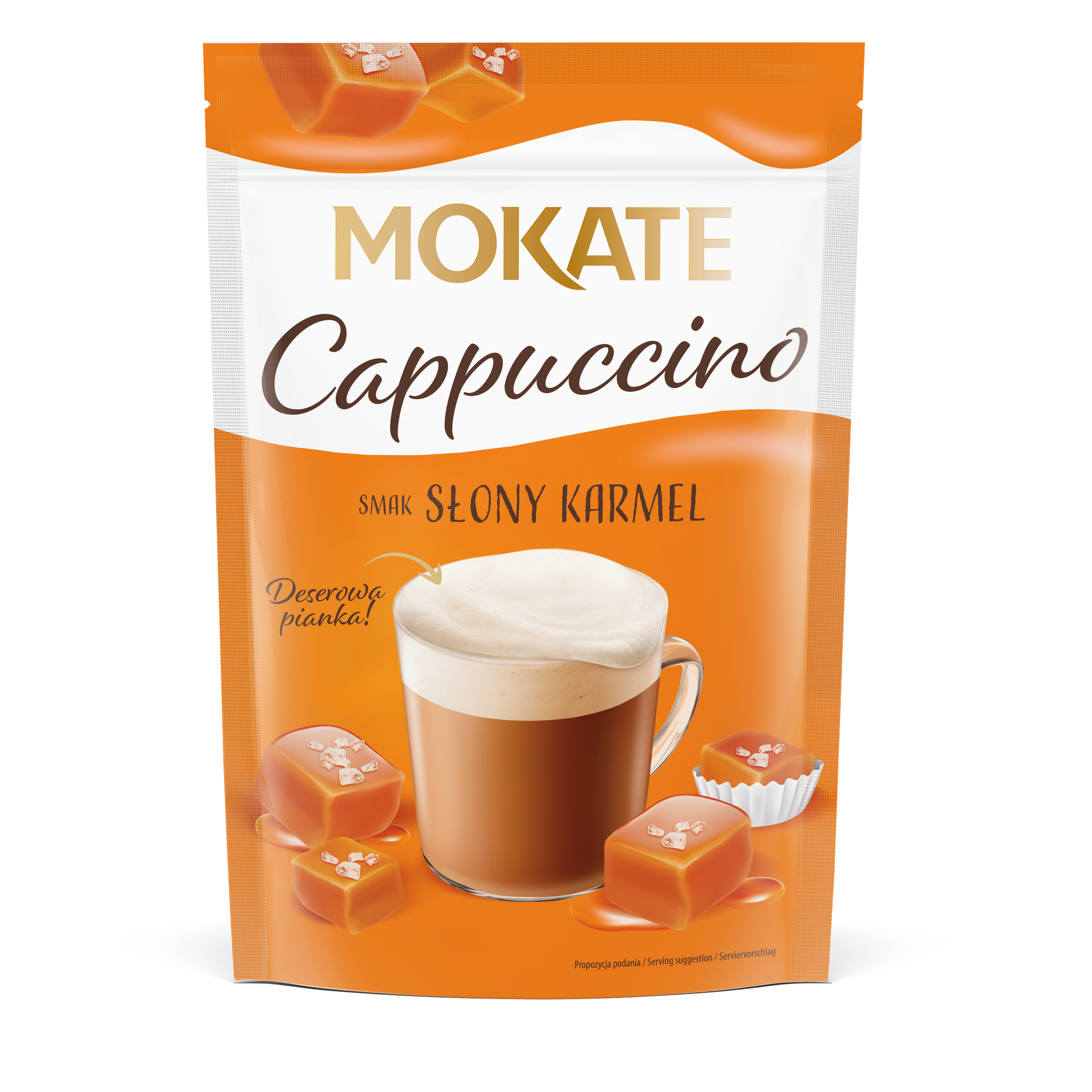 Mokate Cappuccino Słony Karmel 110g tor. MOK.SŁONY KARMEL 110
