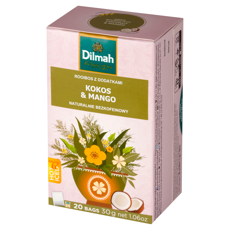 Dilmah Napar 30g Rooibos, Kokos & Mango ex20