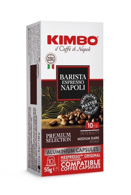 KIMBO Kapsułki do Nespresso zamienniki Kimbo 10 Napoli opakowanie 10 kapsułek 3249-uniw
