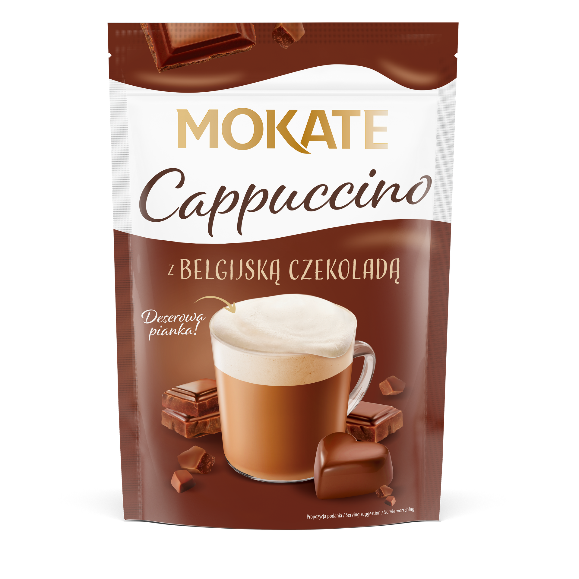 Mokate cappucino 110g torebka czekolada