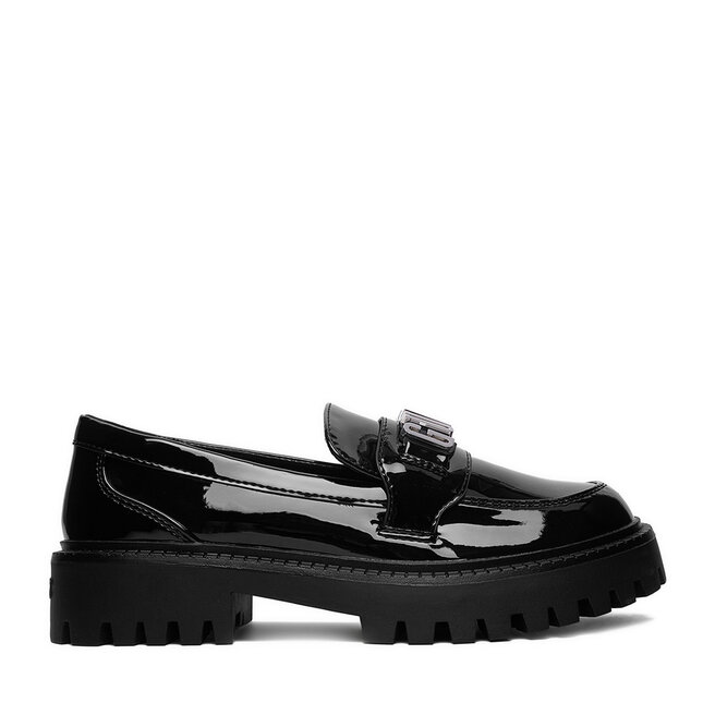 Loafersy Guess EO-CS6729-03 Czarny