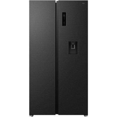 Lodówka TCL RC605SBD0 No Frost Side by Side 185cm Czarna