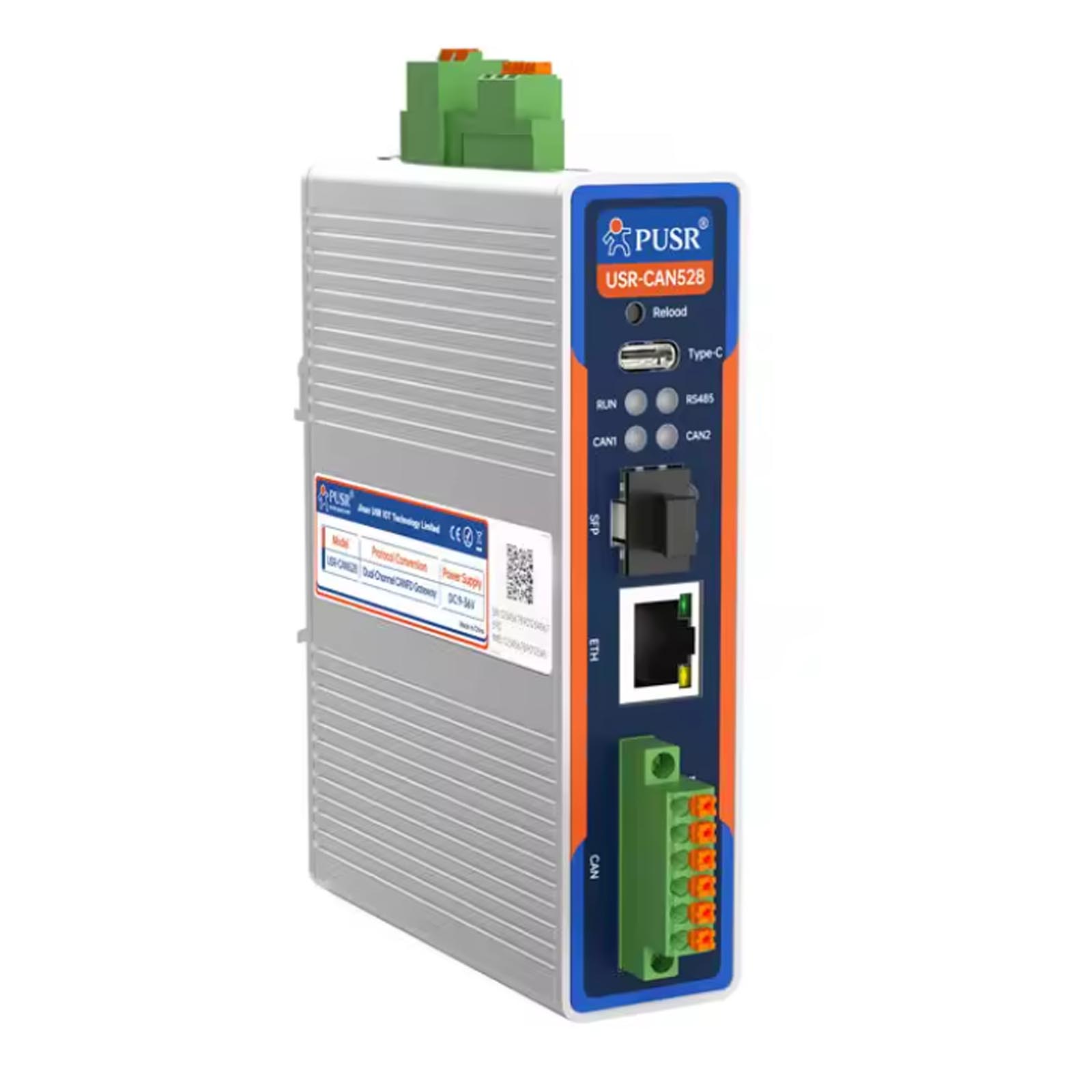 USR-CAN528 konwerter CAN/Serial na Ethernet/FTTX