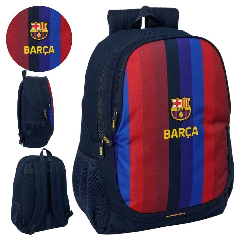 Plecak Safta FC Barcelona, sezon 26/27, pojemność 23 litry, kolor niebieski, dla dzieci, jeden rozmiar
