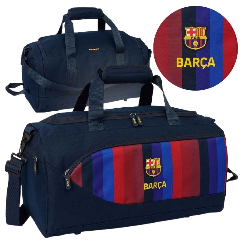Torba Sportowa Safta Podróżna Pojemna Na Siłownię WF Basen Młodzieżowa FC Barcelona