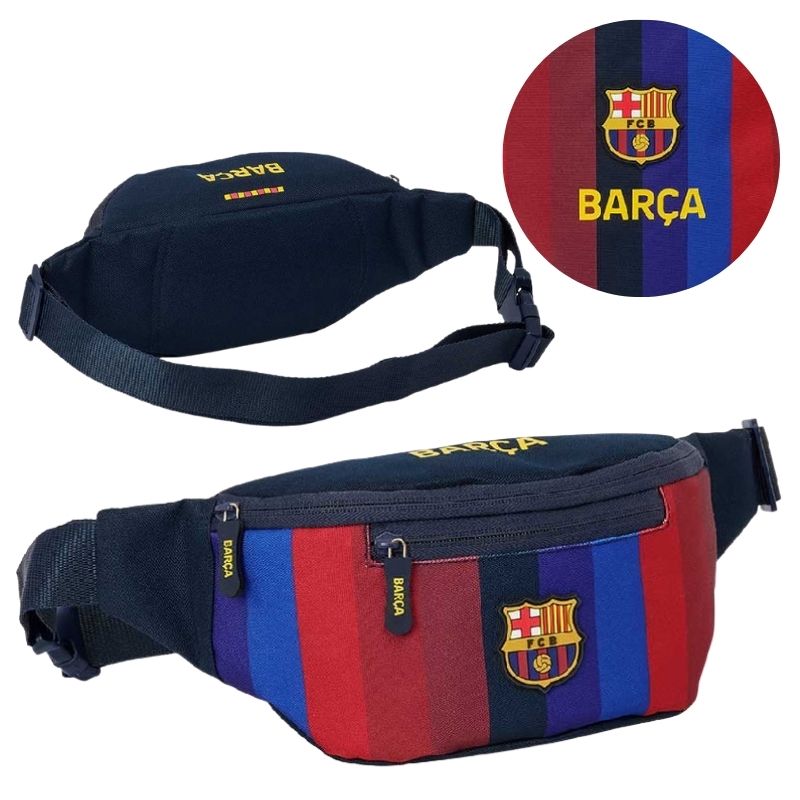 Nerka Safta FC Barcelona FCB Barca Saszetka Torba Na Pas Biodrowa Sportowa Dla Dziecka Dla Kibica