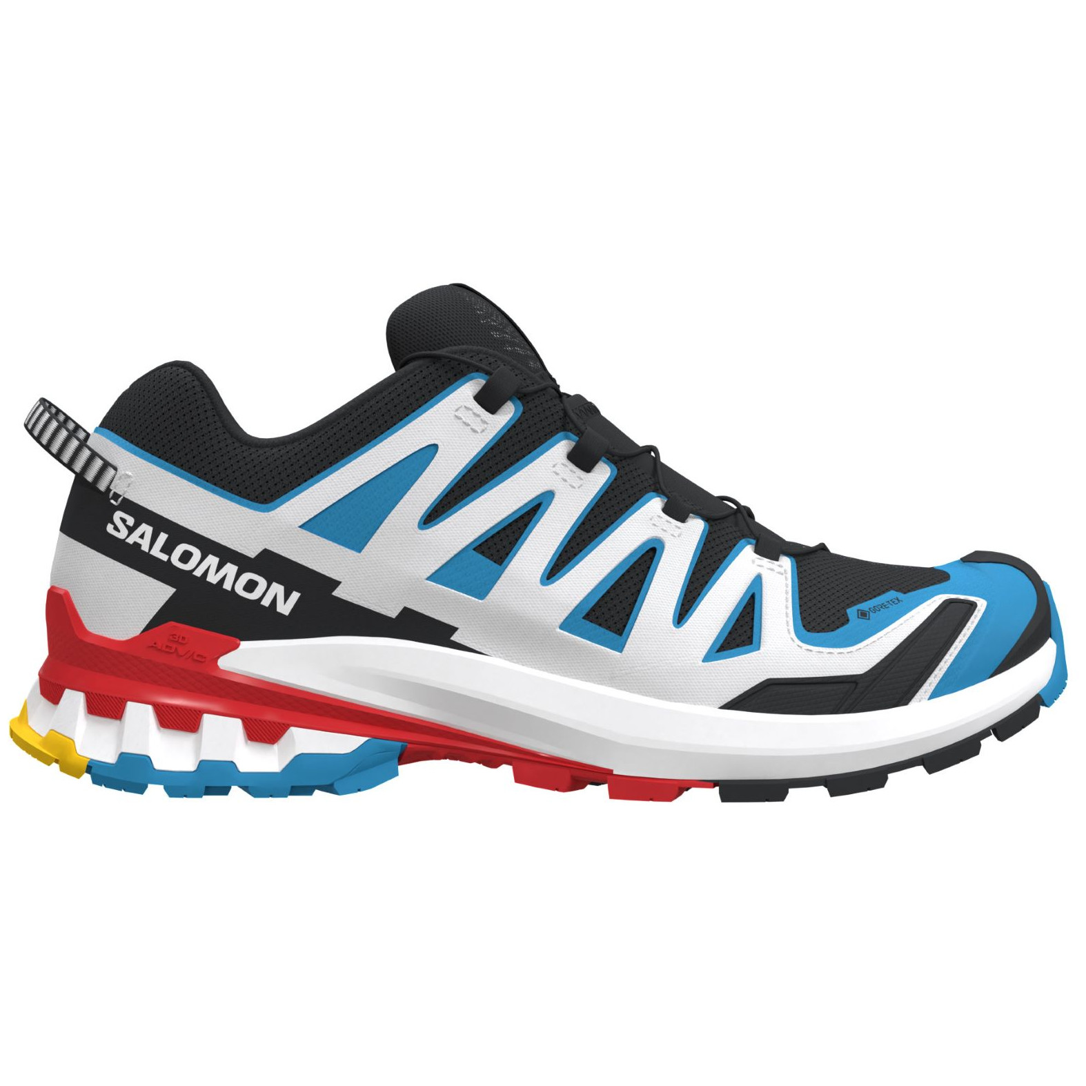 Męskie buty turystyczne Salomon Xa Pro 3D V9 Gore-Tex Rozmiar butów (UE): 45 1/3 / Kolor: niebieski/czarny
