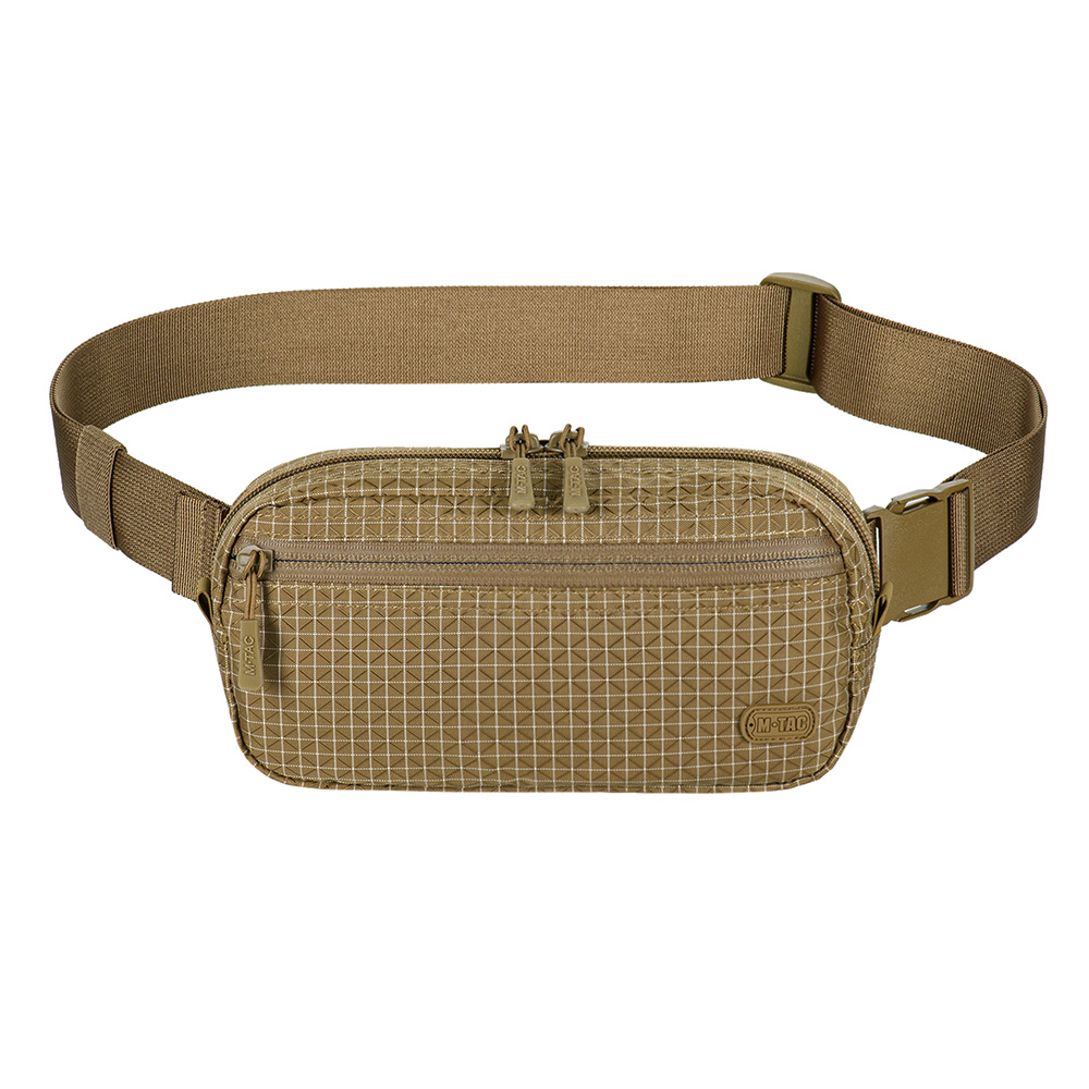 M-Tac - Torba biodrowa Fanny Bag - 3 kieszenie - Coyote - 10535005