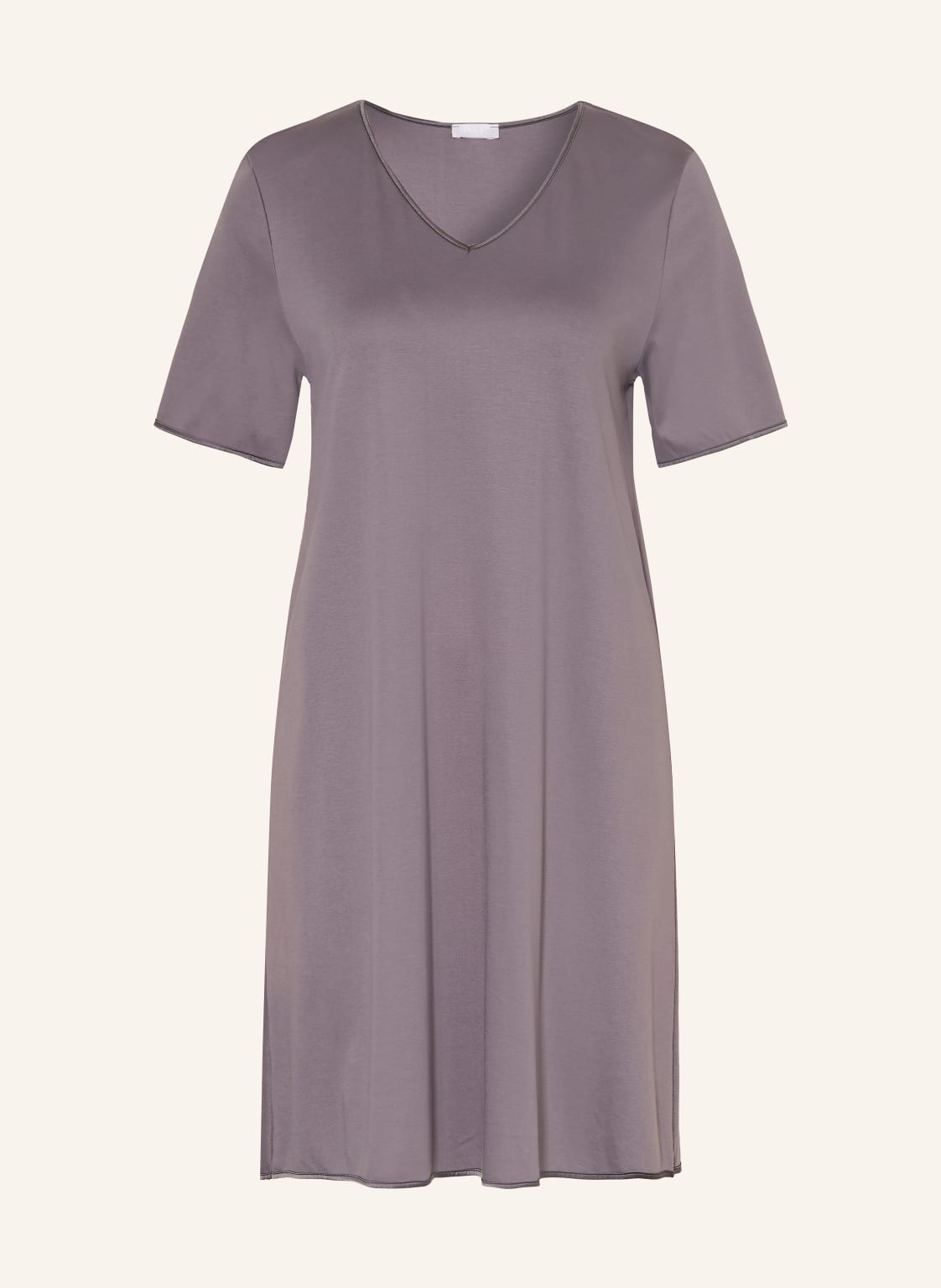 Hanro Koszula Nocna Cotton Silk grau