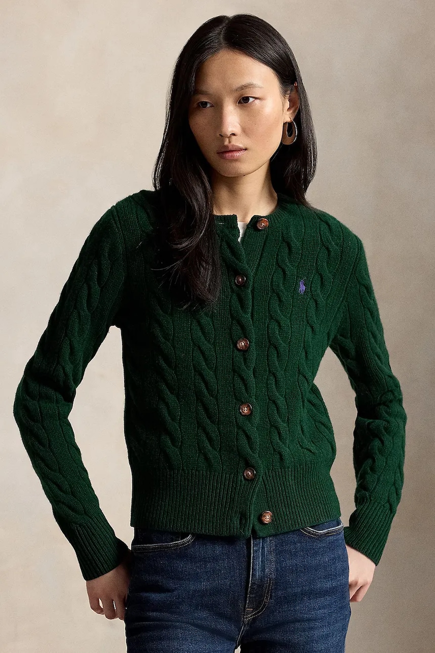 Polo Ralph Lauren kardigan wełniany damski