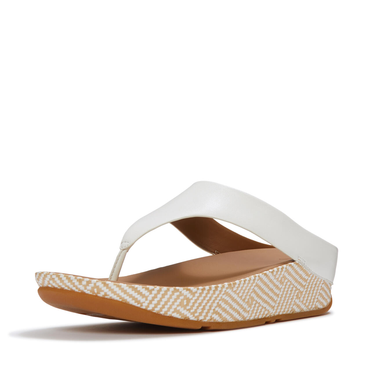 FitFlop Lulu Lux Sandales à lanières en cuir tissé graphique