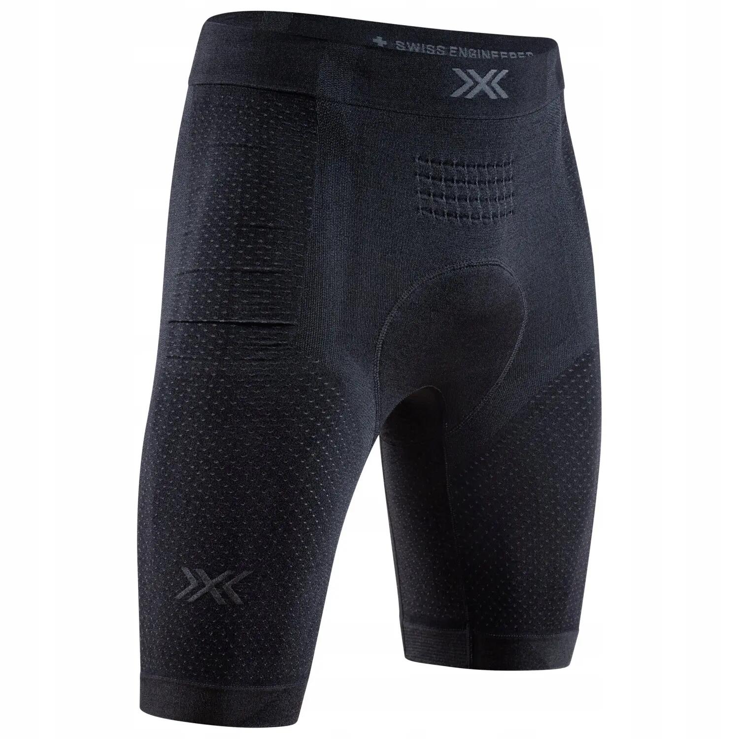 Spodenki rowerowe męskie X-Bionic XCEED RIDE LINER SHORTS X BLACK/RHINO GREY